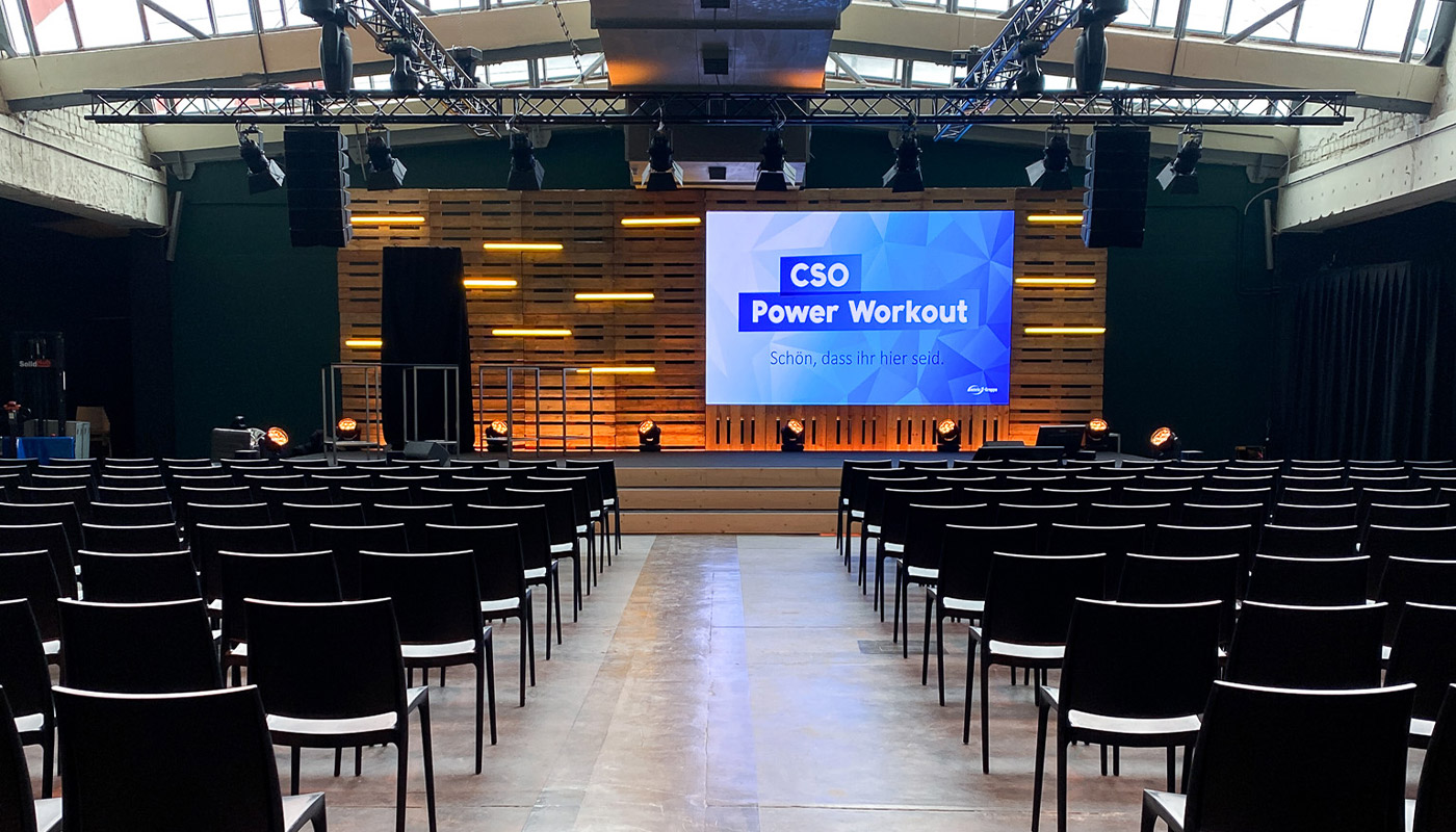 Eventlocation Leipzig, Veranstaltung enviaM in der Alten Wollkämmerei